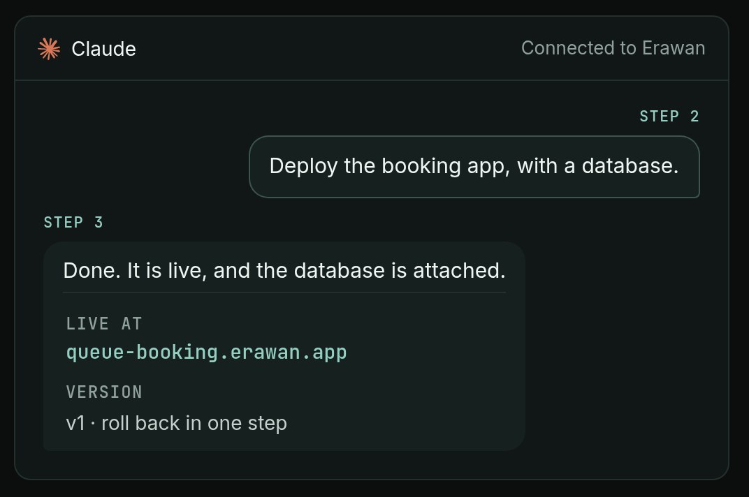 Erawan product screen